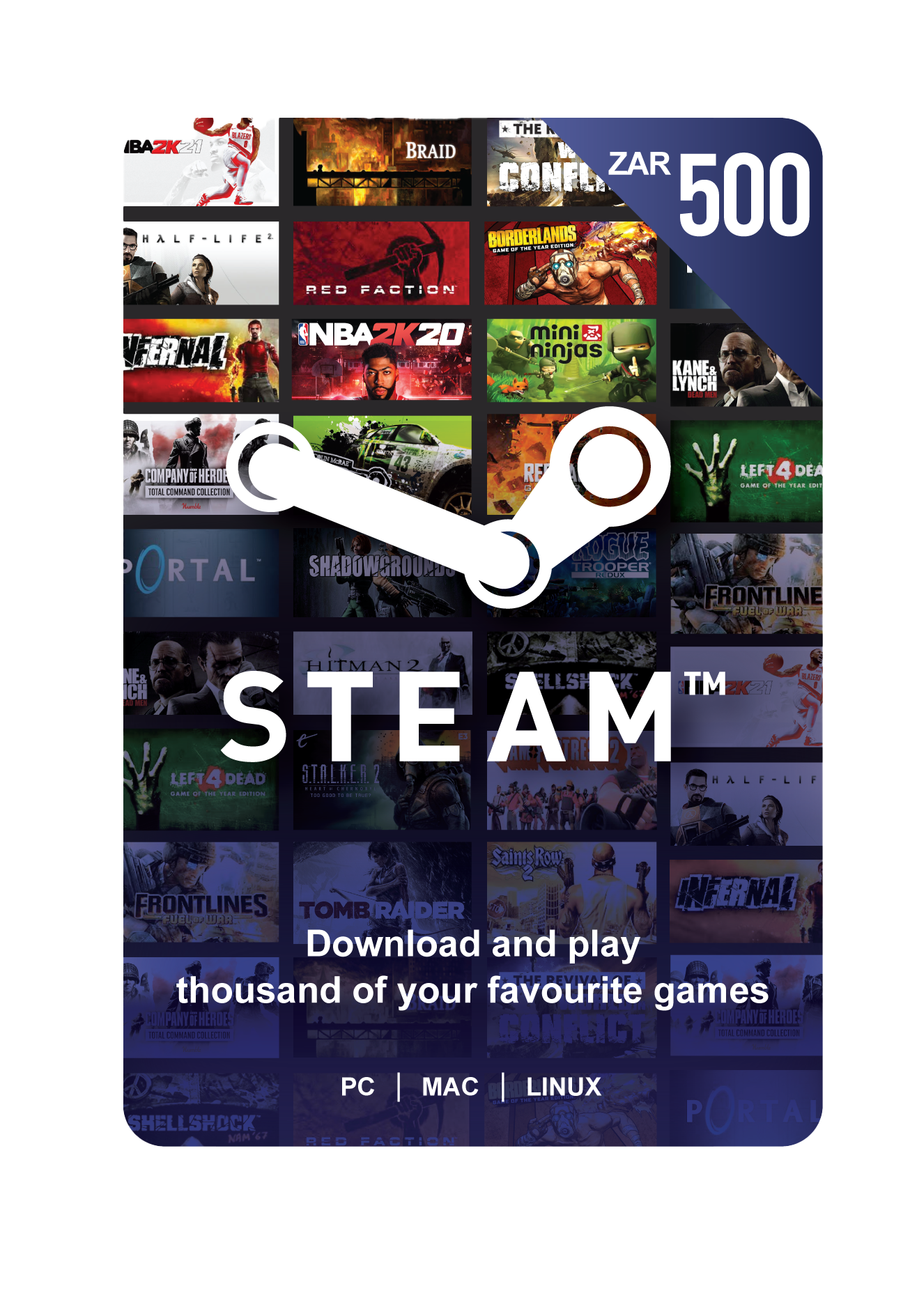 Edited Steam ZAR500 | Braintree Gaming