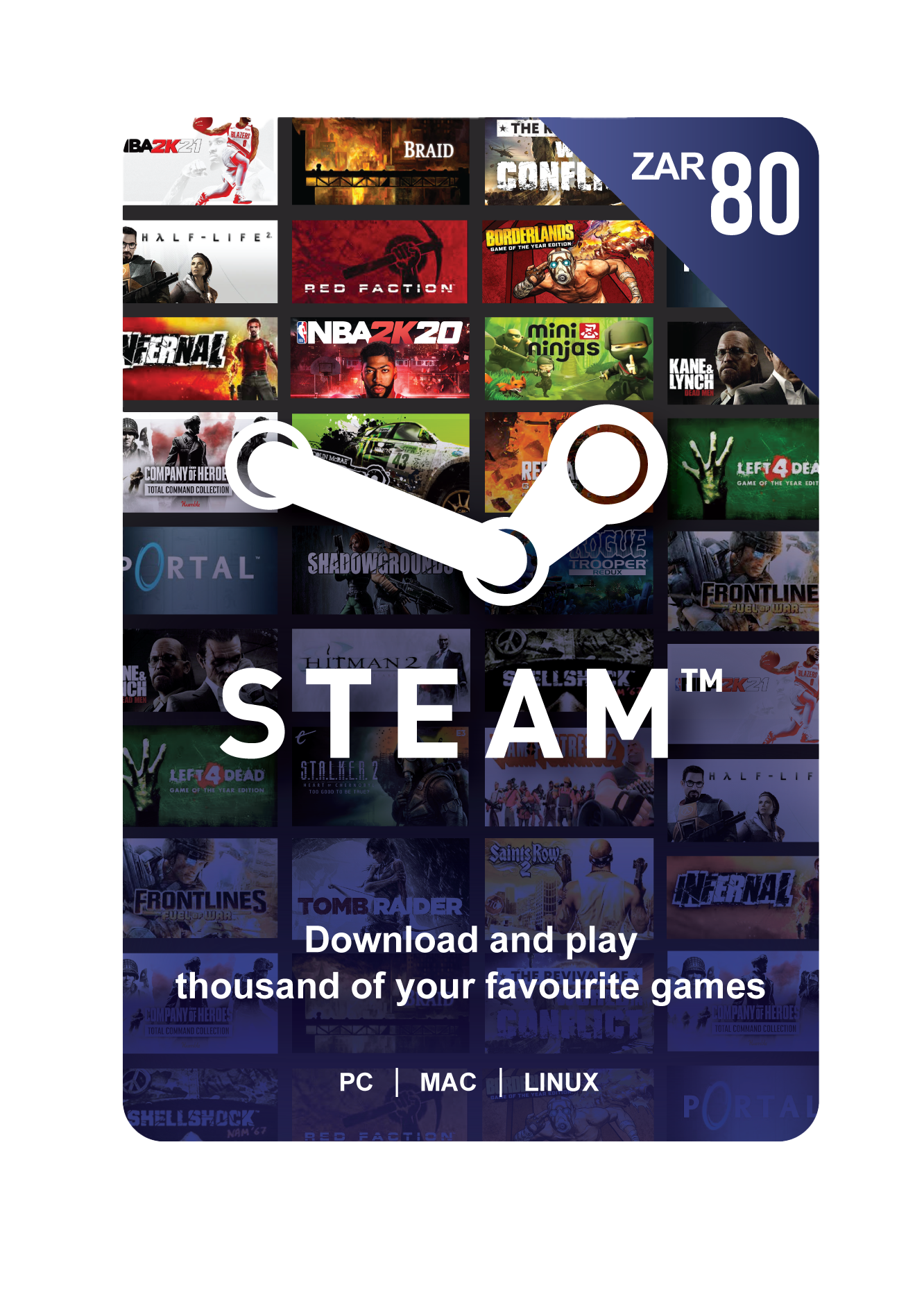 Edited Steam ZAR80 | Braintree Gaming