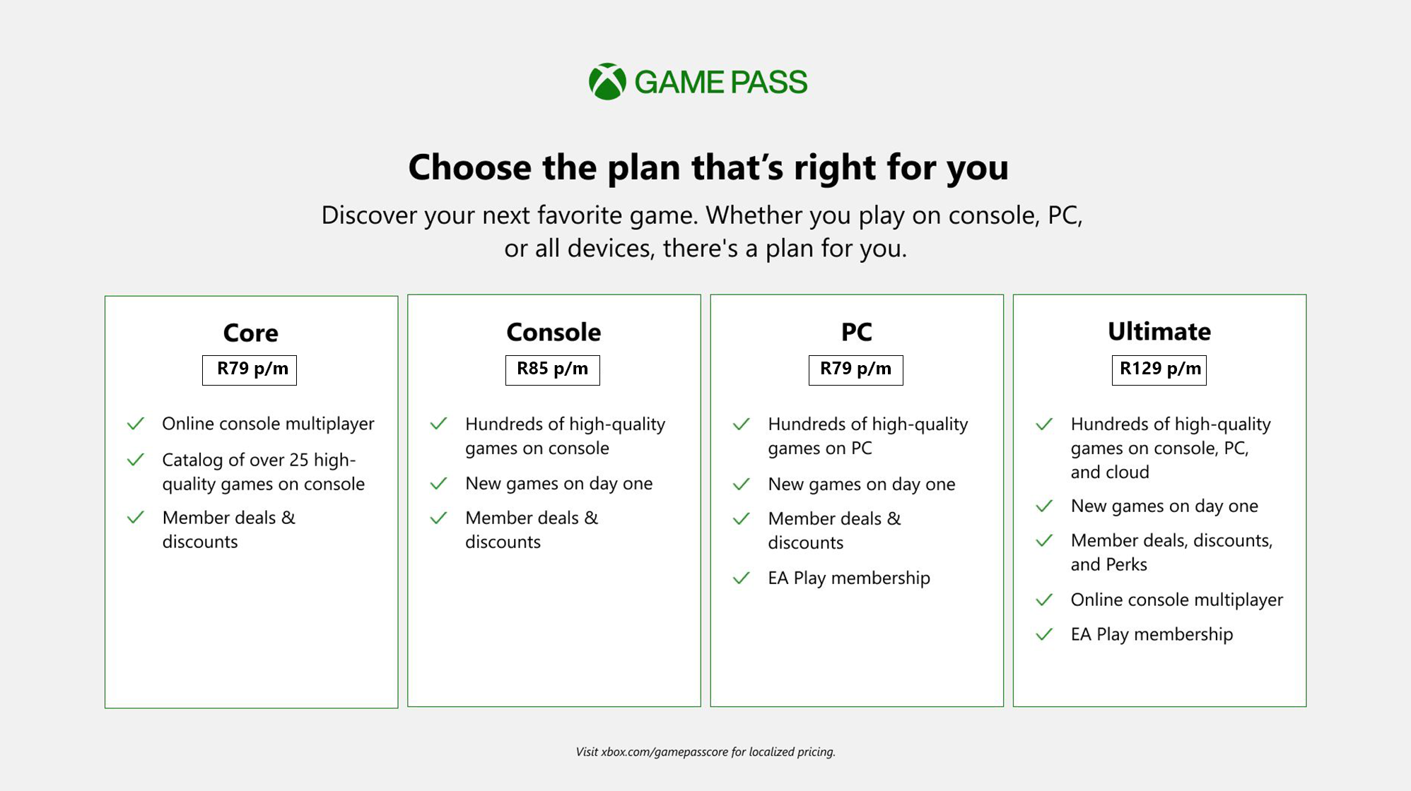 Xbox Pricing | Braintree Gaming